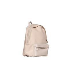 Zaino Classic Canvas Leather Pocket / Beige