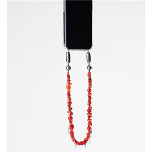 Stone and Fringe wristlet