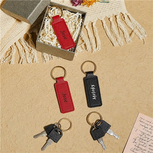 Leather Keychain