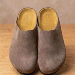 Suede Mules
