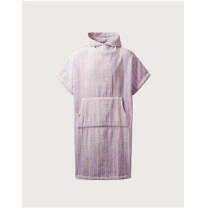 Naram Adult Poncho Lilac & Neon Yellow