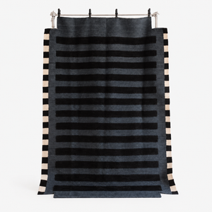 Yeylaq Rug (Ocean) 160x240cm - Khaneh in Charcoal