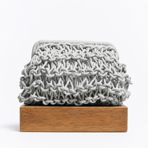 Medium Rope Money Bag - Teal
