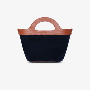 Mystyle Alma Bag Velour in Blue
