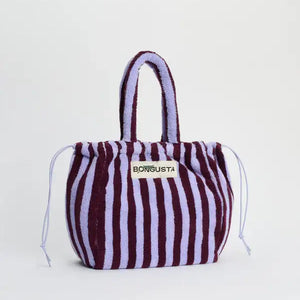 Bongusta Naram Handbag Small in Wine & Lavender Blue
