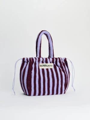 Bongusta Naram Handbag Small in Wine & Lavender Blue