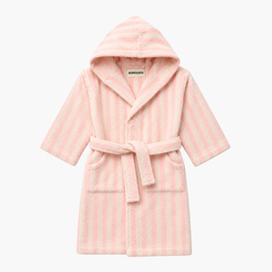 Bongusta Naram Kids Bathrobe in Tropical & Creme