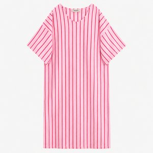 Bongusta Naram Kaftan Dress in Baby Pink & Ski Patrol Terry