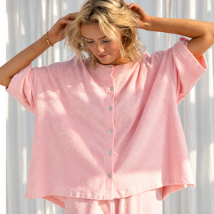 Bongusta Naram Oversized Shirt in Pink