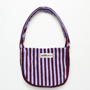 Bongusta Naram Cross Over Bag in Wine & Lavender Blue