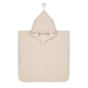 Printed Bath Poncho Pepito with Terry Lining