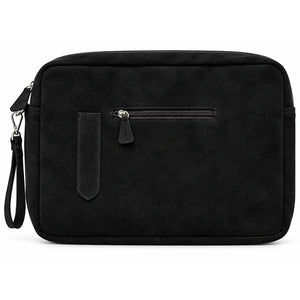Mystyle Laptop Bag - Suede in Black