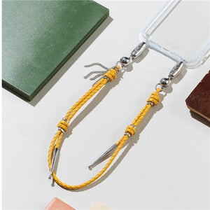 Leather Bolo Wristlet
