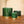Ceramic / Green Gold Candle