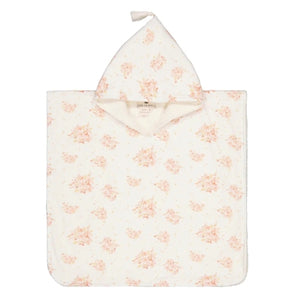Printed Bath Poncho Pepito with Terry Lining