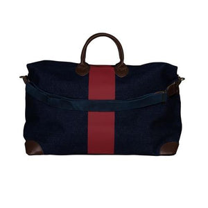 Harvard Weekend Large Srtipe / Denim/Bordeaux