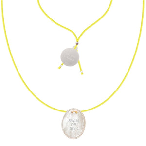 Fildisi Necklace "Swim Or Sink"