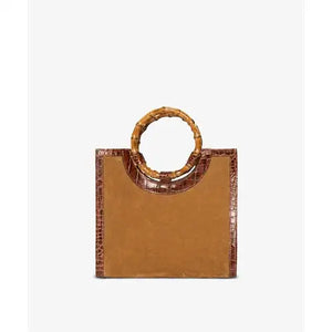 Mystyle Bamboo Handbag Deluxe - Medium in Tabacco