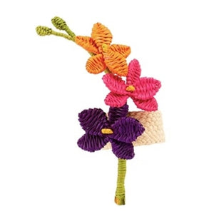 Calanthe Orchid Napkin Ring