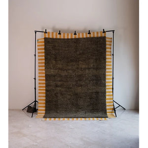 Khat Khati Rug (Spinach) 200x300cm - Khaneh