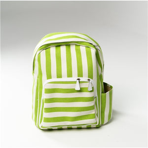 Zaino Medium Rigato Green