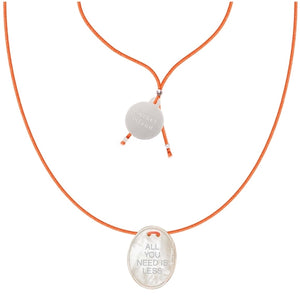 Fildisi Necklace "All You Need Is Less"