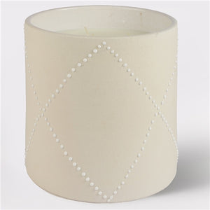 Nomad Ceramic Candle Blanc