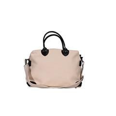 Harvard Mini Weekend Bag / Beige/Navy Blue