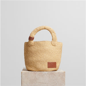 Basket Bag in Raffia