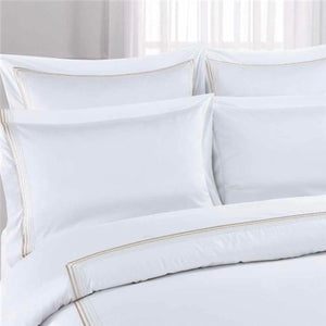 STYLE 5 FIT SHEET (200X200CM) + DC (220X240CM) + PC 4 (50X70CM) - WHITE 11 W BEIGE E