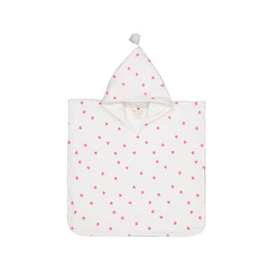 Printed Bath Poncho Pepito with Terry Lining