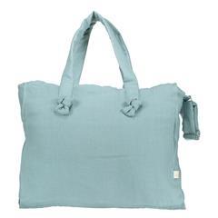 Gauthier Diaper Bag / Mint With Water