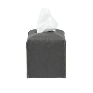 Leather Tissue Cover Square
