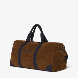 Mystyle Suede Boston Duffel Bag Large - Felt