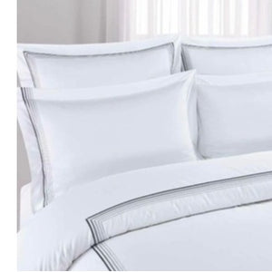 STYLE 5 FIT SHEET (120X200CM) + DC (150X240CM) + PC 2 (50X70CM) - WHITE 11 W BEIGE E