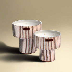 BOUGIE COUPE ZEBRE TERRA/KAMOUN
