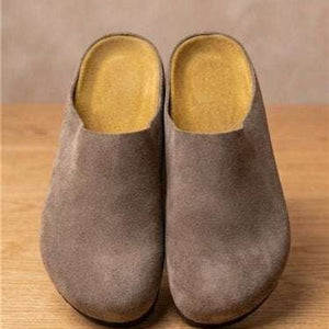 Suede Mules
