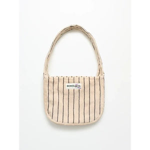 Bongusta Naram Cross Over Bag in Creme & Ink