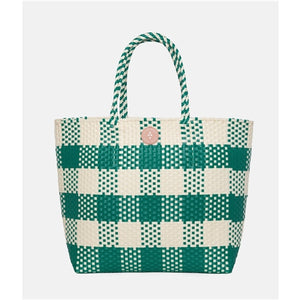 Woven Tote Bag Green