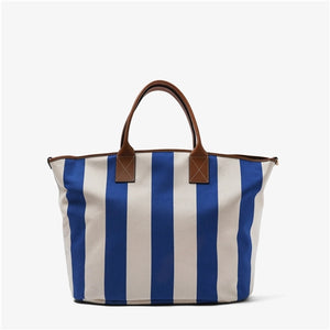 Borsa Mare Versilia Fondo Ecopelle/Blue