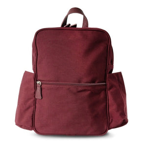 Large Square Back Pack  / Maroon
