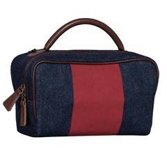 Beauty Berkely Large Stripe / Denim/Bordeaux