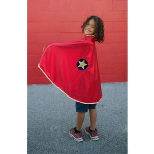 Reversible Wonder Cape Gold/Red