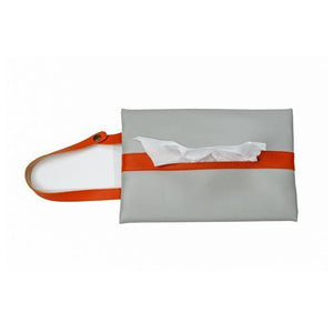 Leather Tissue Cover with Handle