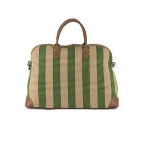 London Borsone Large Paglia/Green
