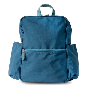 Medium Square Backpack / Petrol Blue