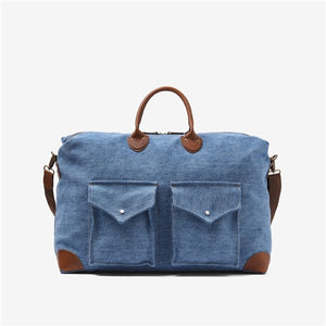 Harvard Safari Duffel Bag -  Blue Ranch Candiani Light