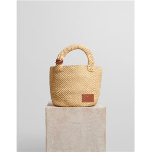 Basket Bag in Raffia