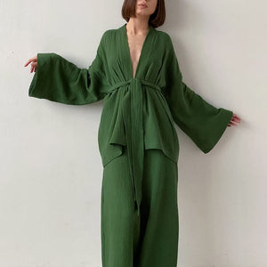 Waffle Lounge Wear