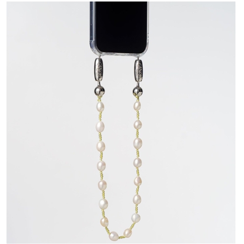 Pearl wristlet/pearl green